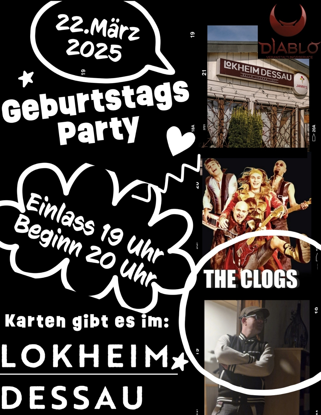 Clogs im Lokheim Dessau