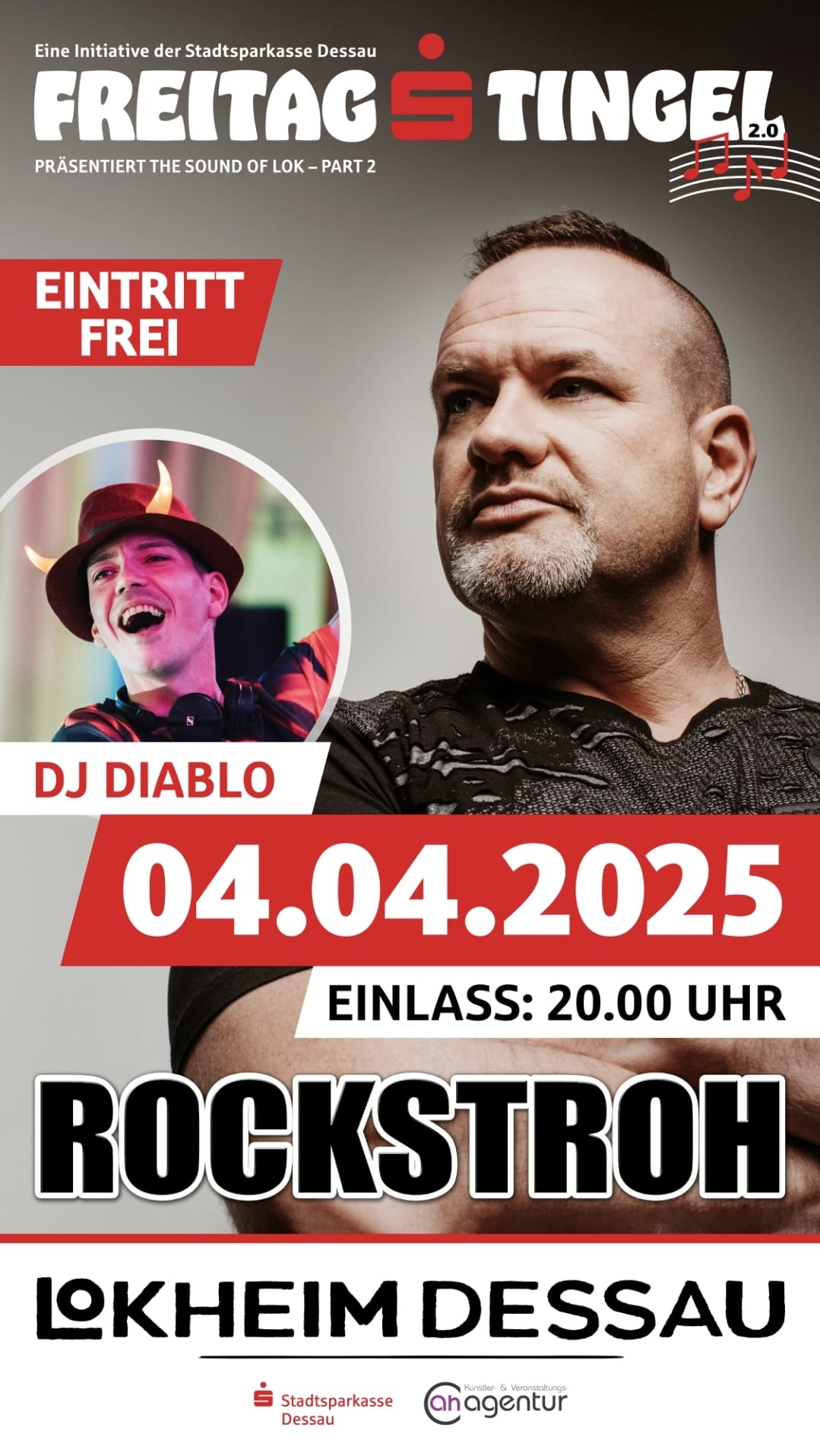 Lokheim Dessau FreitagsTingel mit Rockstroh
